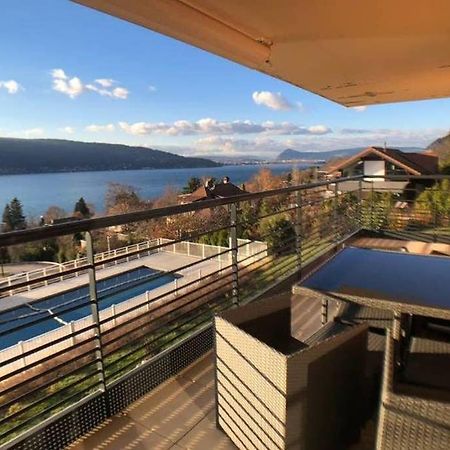 Roc & Lac - Terrasse Vue Lac, Piscine, Parking Veyrier-du-Lac Exterior foto