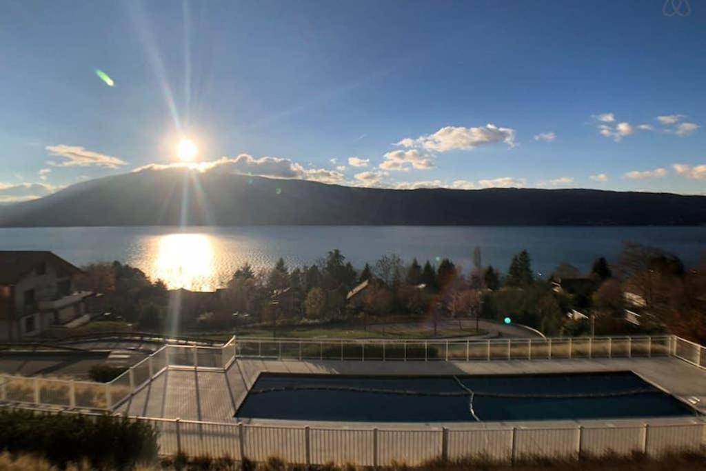 Roc & Lac - Terrasse Vue Lac, Piscine, Parking Veyrier-du-Lac Exterior foto